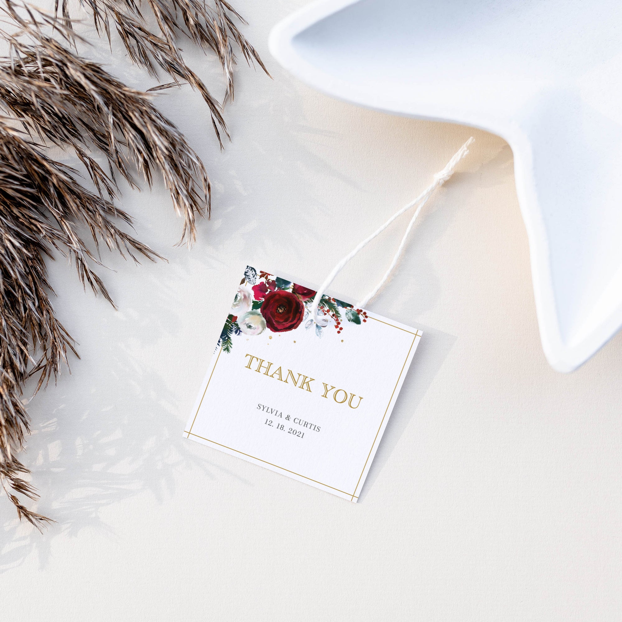 INSTANT DOWNLOAD Favor Tags, Thank You Tag, Wedding Favor Tag