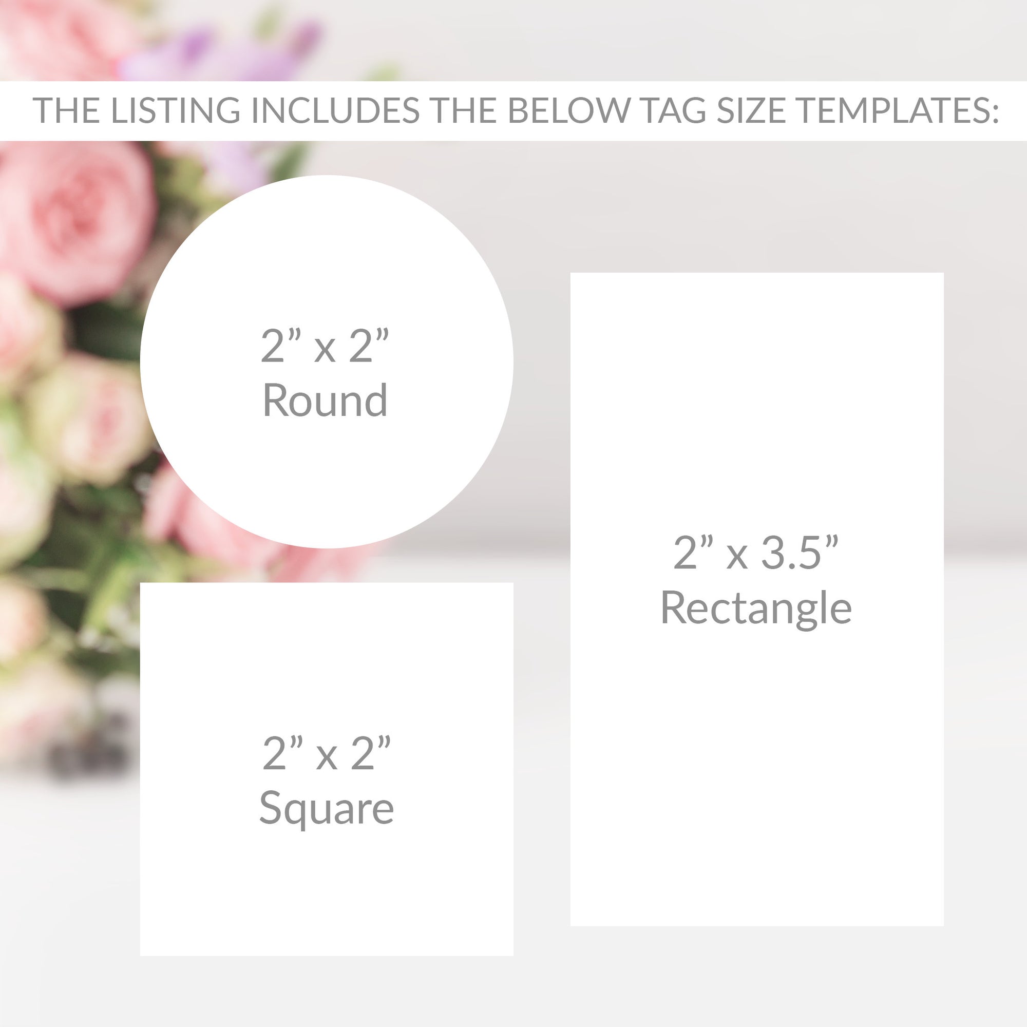 Wedding Favor Tags Template, Editable Printable Gift Tag Template